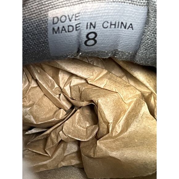 Band of Gypsies Dove Hiker Wool Sneakers Womens 8 Midtop Gray Lace Up - Picture 6 of 9